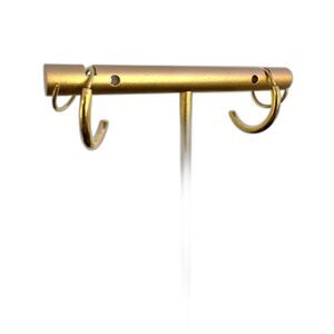 Lilly Fayne Faux Double Hoop Earrings Gold Plated